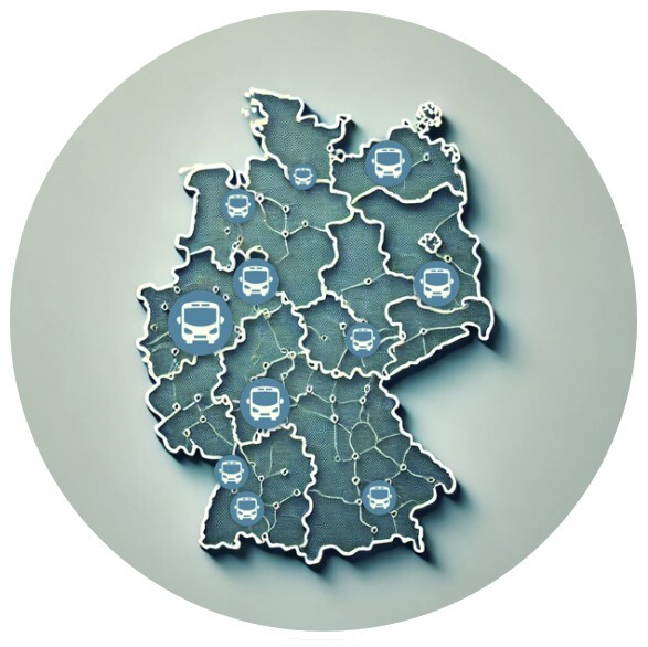 German bus deployments