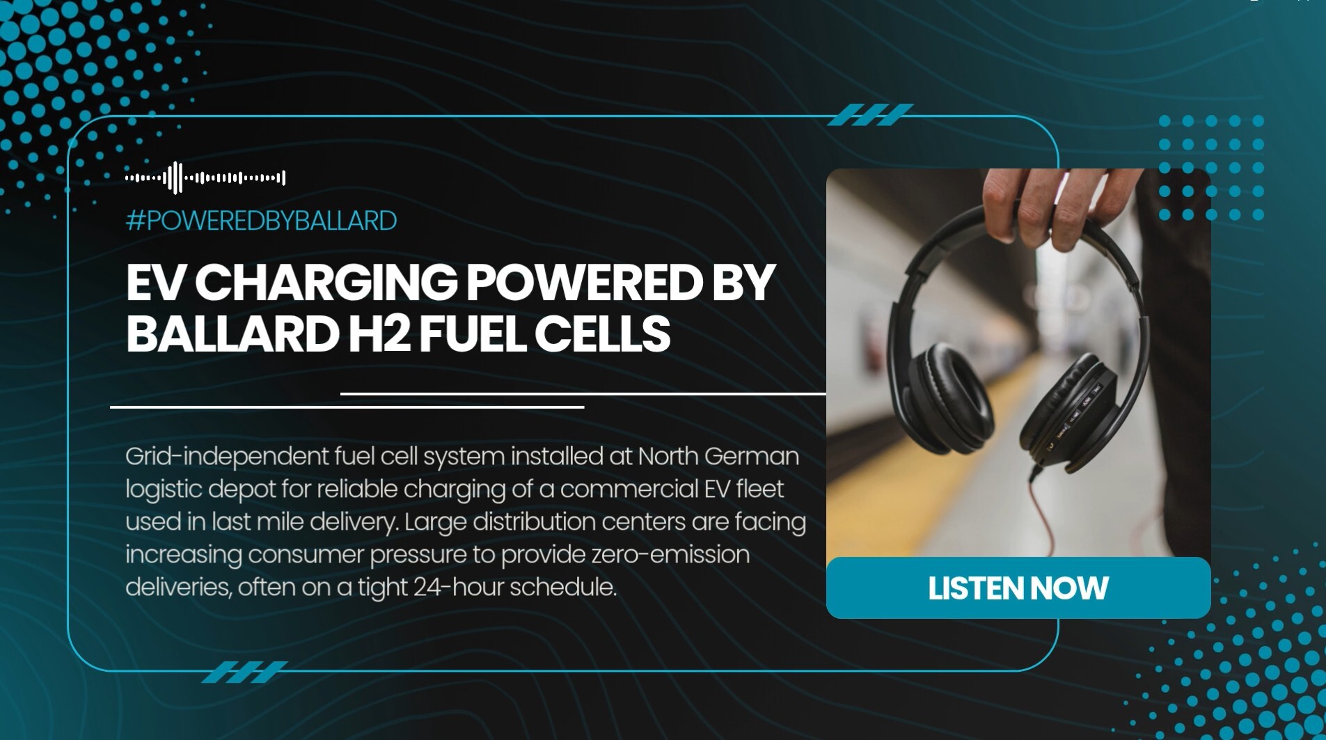 Audio EV Charging