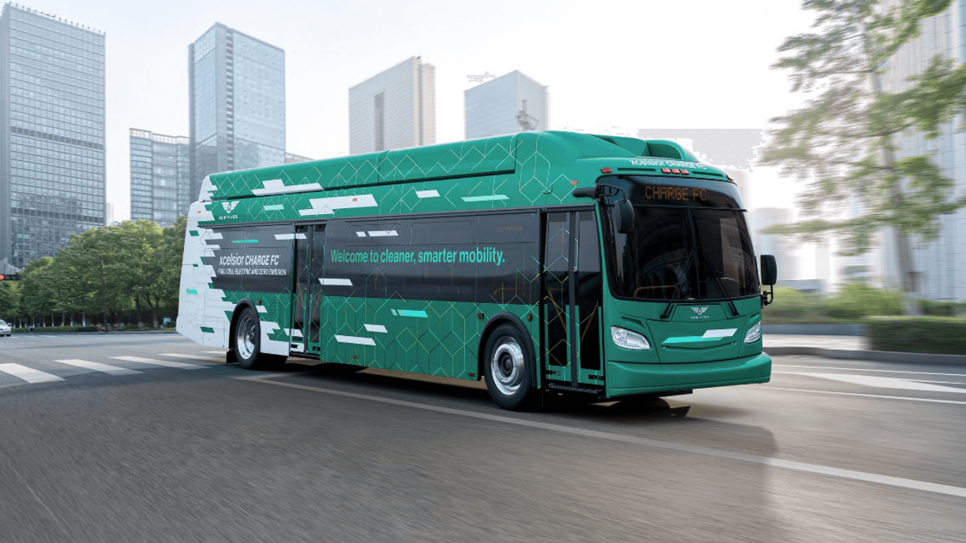 New Flyer XCELSIOR CHARGE FCEB, powered by Ballard